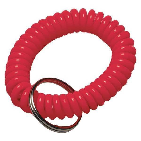 Wrist Coiled Key Ring, Split Ring, PK50