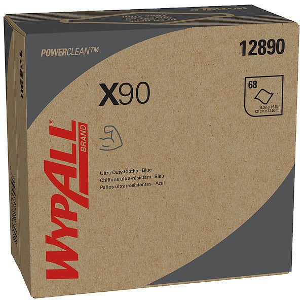 Dry Wipe, Blue, Pop Up Box, Hydroknit, 68 Wipes, 8 1/4 in x 16 3/4 in
