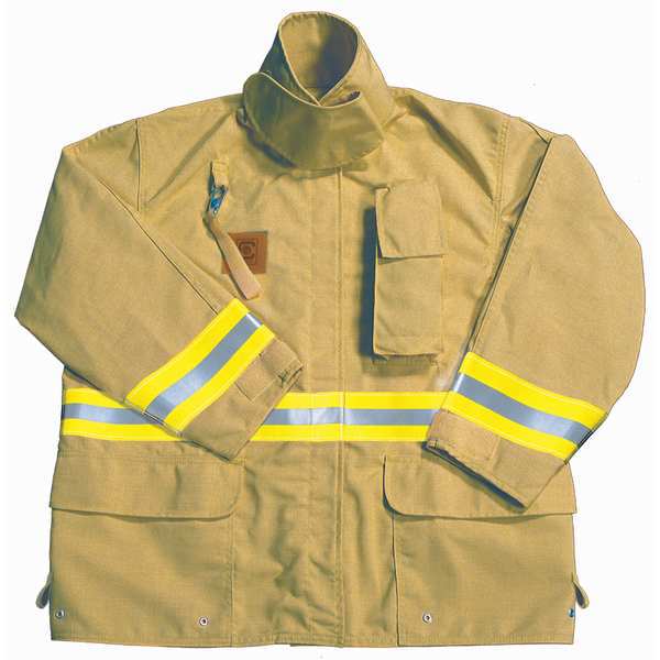 Turnout Coat, Tan, S, Cotton