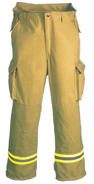 Turnout Pants, Tan, XL, Inseam 31 In.