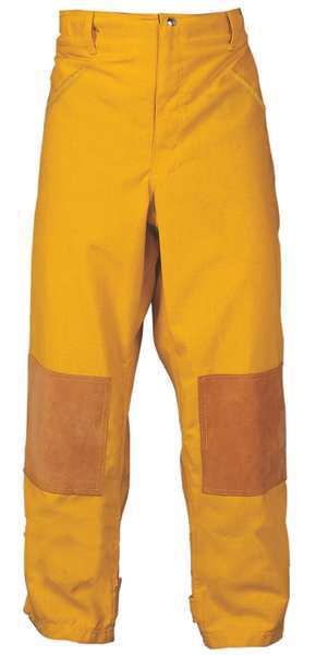 Turnout Pants, Yellow, L, Inseam 30 In.