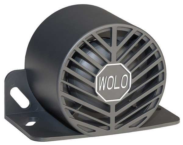 Back Up Alarm, 98 to 112dB, 3-1/2 In. H