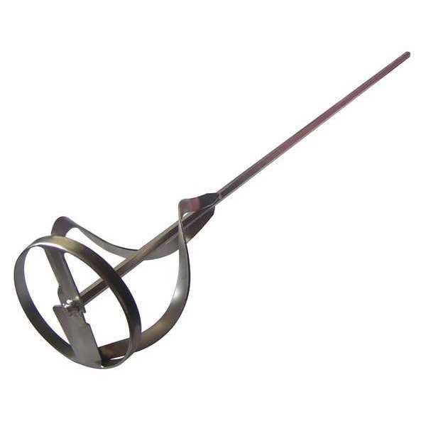 Ribbon Paint Mixer, Spiral, 30 x4-3/4 In W