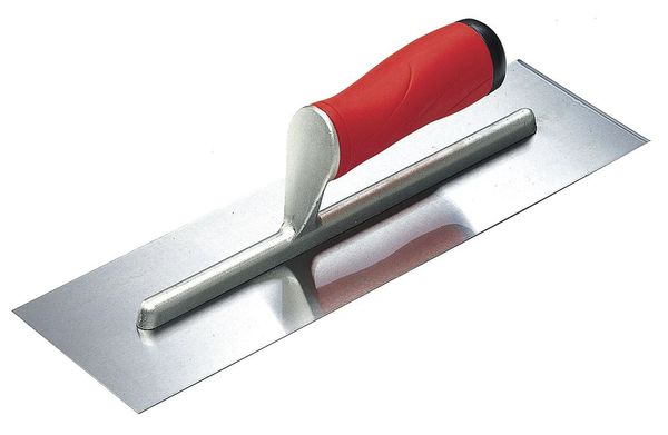 Cement Trowel, 18 x 4, Stl, ErgoSoft PP/TPR