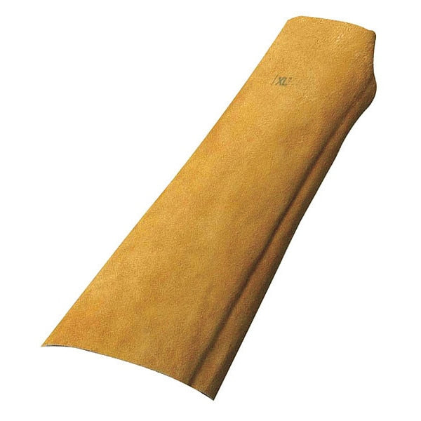 Welding Sleeve Forearm Sleeve Split Leather Velcro Closure, Shrink Wrapped, Size XL