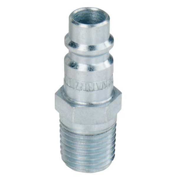 Coupler Plug, (M)NPT, 1/4, Steel