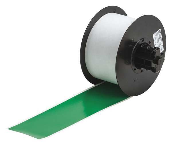 Label Tape Cartridge, Green, 2.25Inx100ft