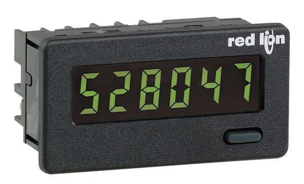 Counter, 2 Line Backlight LCD, 6 Digits