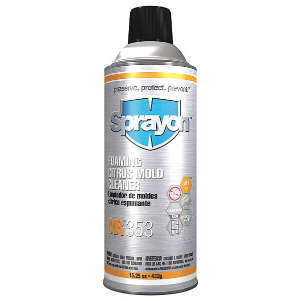 Foam 15.25 oz. Mold Release Cleaners, Aerosol Can