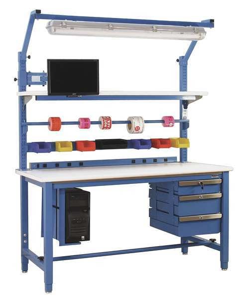 Bolted Workbenches, Laminate, 48