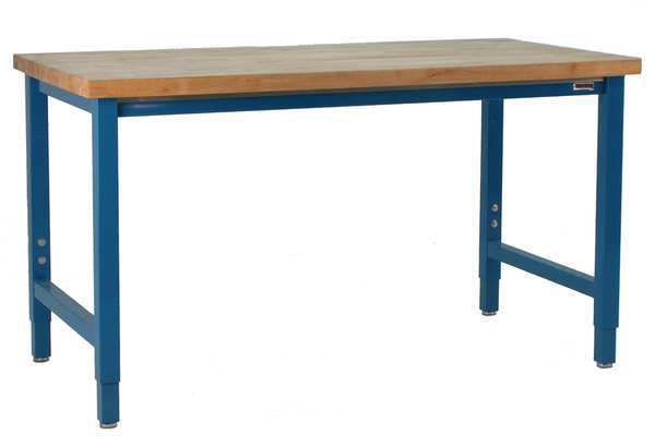 Bolted Workbenches, Butcher Block, 96