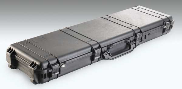 Case, 53 In Lx16 In Wx6-1/8 In D, Black