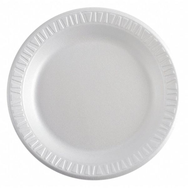Foam, Plate, Round, 10