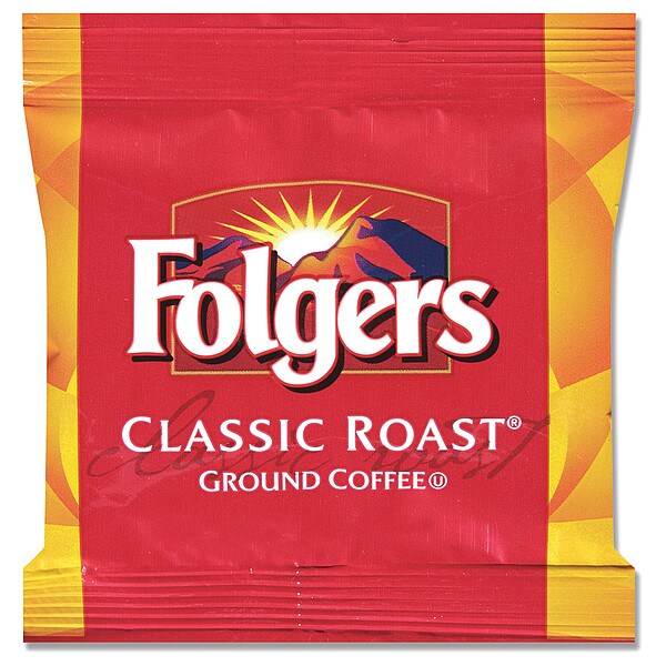 Coffee, Regular, 0.9 Oz, Folgers, PK36