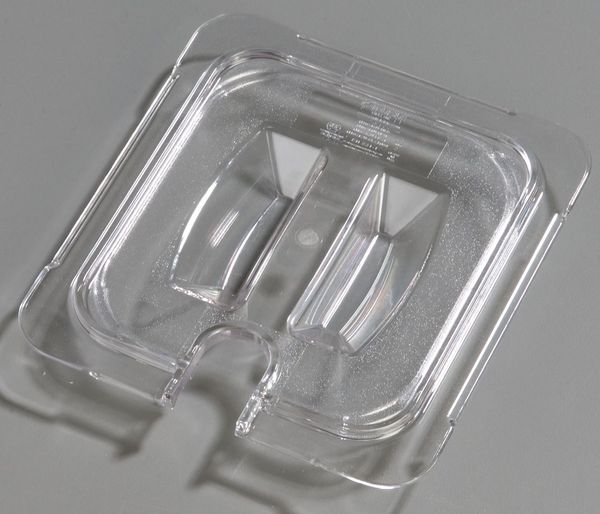 Notched Food Pan Lid, Sixth-Size, PK6