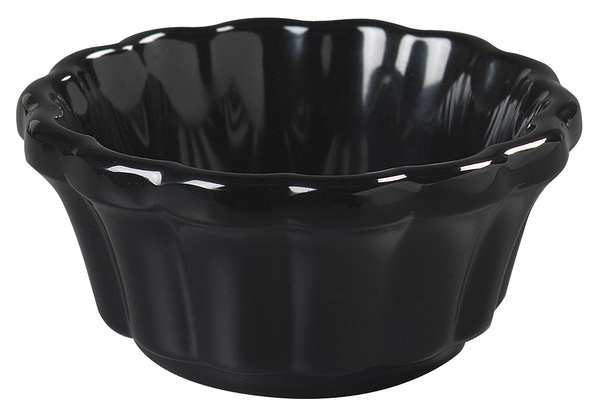 Smooth Ramekin, 2.4 oz., Black, PK48