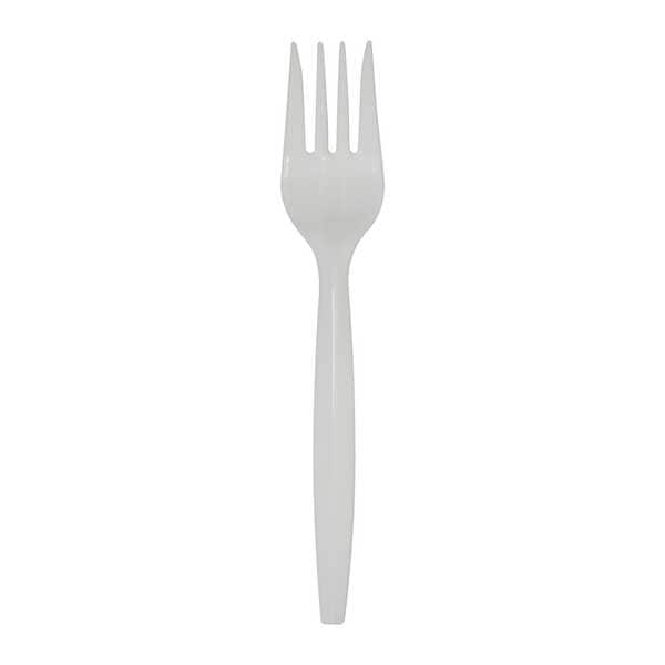 Fork, White, Medium Weight, PK960