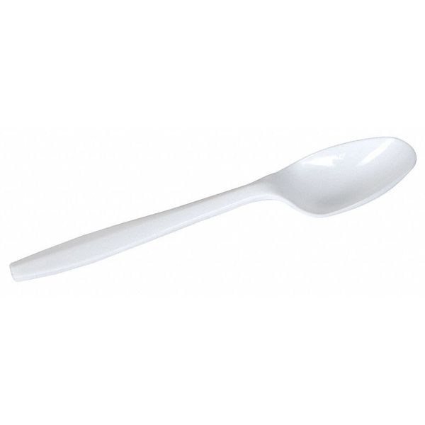 Spoon, White, Medium Weight, PK960