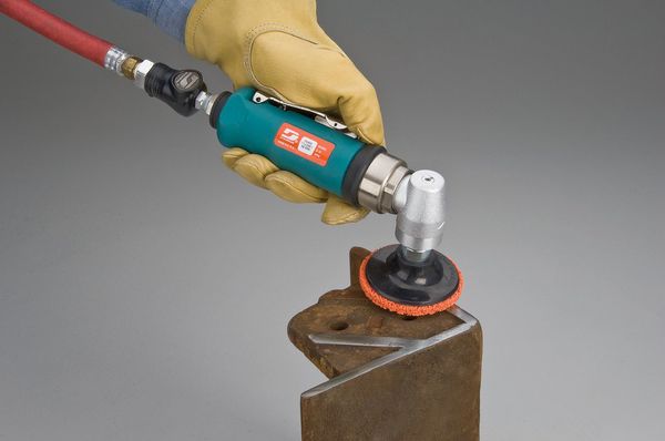 Right Angle Air Disc Sander, Ind, 0.7 HP
