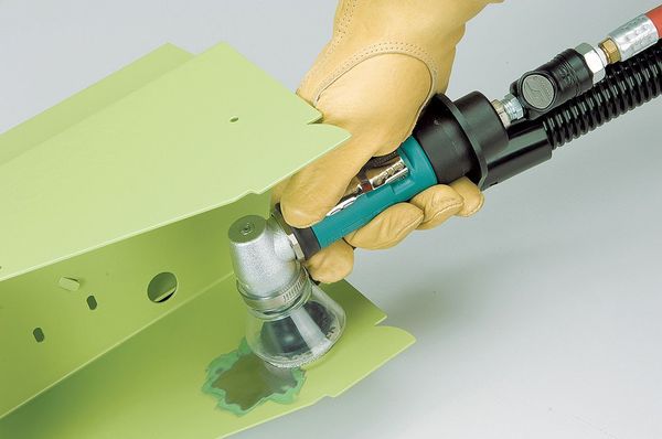Right Angle Air Disc Sander, Ind, 0.4 HP