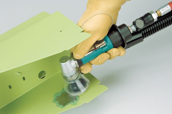 Right Angle Air Disc Sander, Ind, 0.4 HP