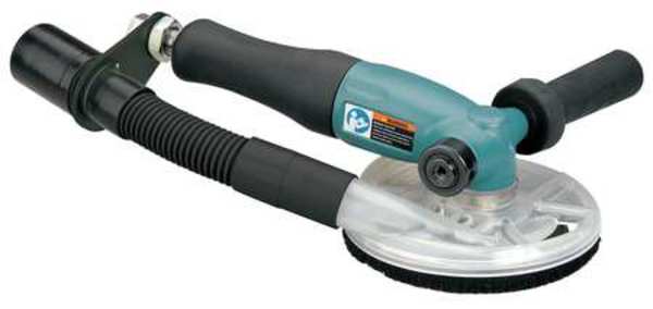 Right Angle Air Disc Sander, Ind, 1.3 HP