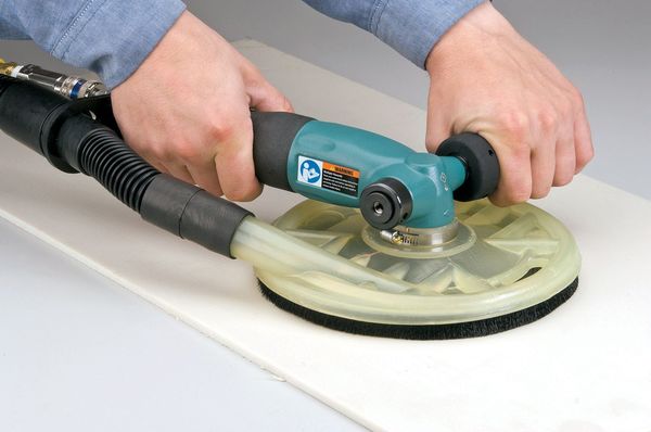 Right Angle Air Disc Sander, Ind, 1.3 HP
