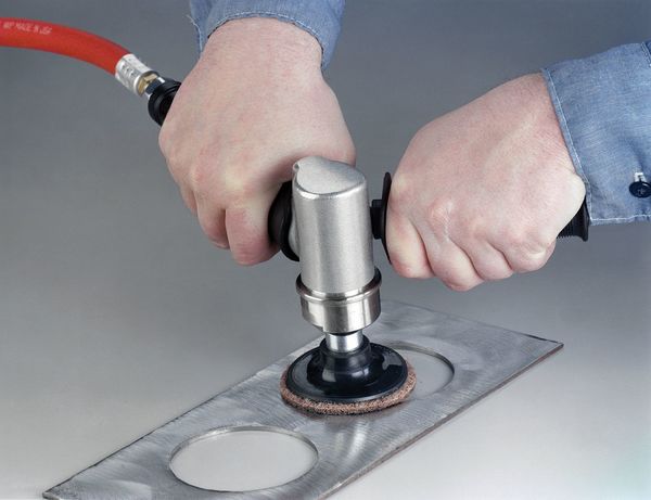 Air Disc Sander, Industrial, 0.7 HP, 3 In.