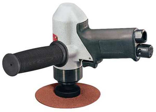 Air Disc Sander, Ind, 0.7 HP, 4-1/2 In