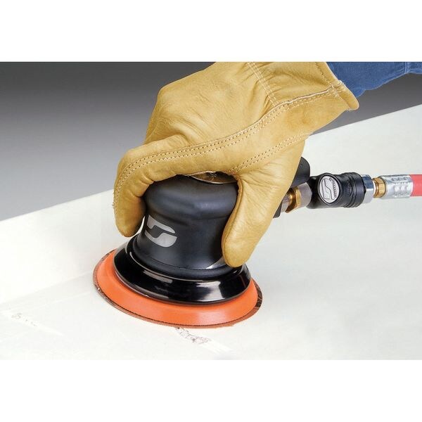 Air Random Orbital Sander, 0.28HP, 5 In.