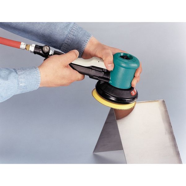 Air Dual-Action Sander, 0.45HP, 5 In.