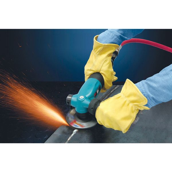 Type 27 Angle Grinder, 3/8 in NPT Female Air Inlet, Heavy Duty, 12,000 RPM, 1.3 hp