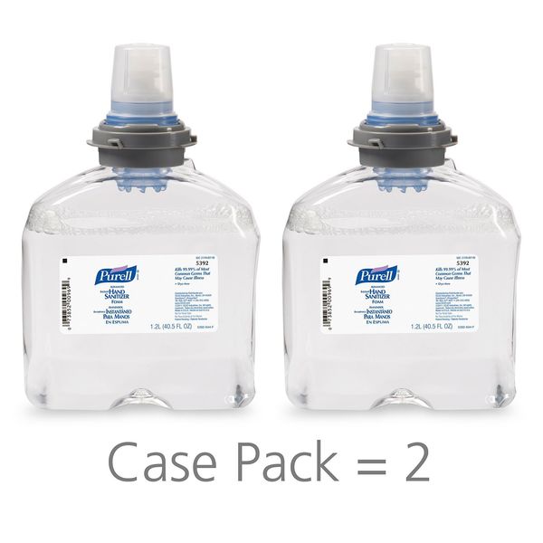 Hand Sanitizer, Foam, 1200mL TFX Refill, PK2