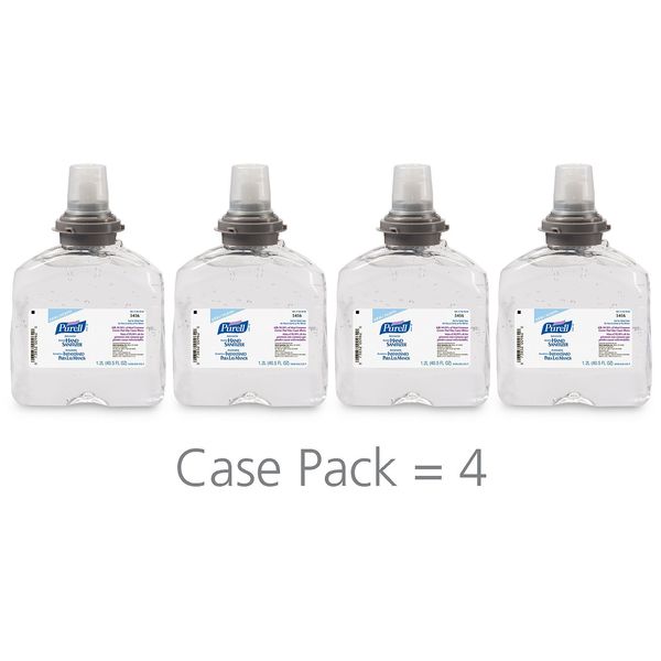 Hand Sanitizer, Gel, 1200mL TFX Refill, PK4