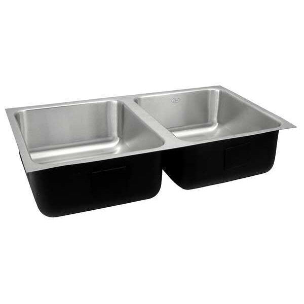 Undermount Sink, Undermount Mount, 0 Hole, Stainless steel Finish