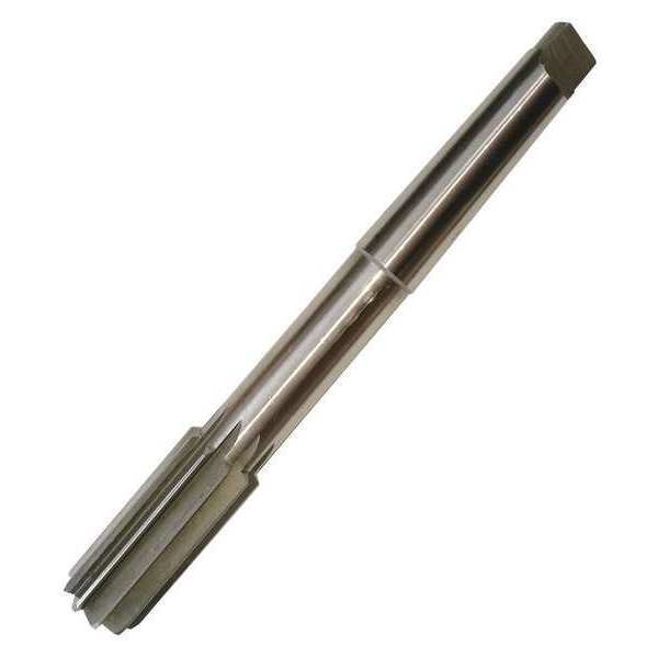 Chucking Reamer, 1-7/16 In., 10 Flute, HSS