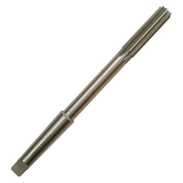 Chucking Reamer, 1-1/16 In., 8 Flute, HSS