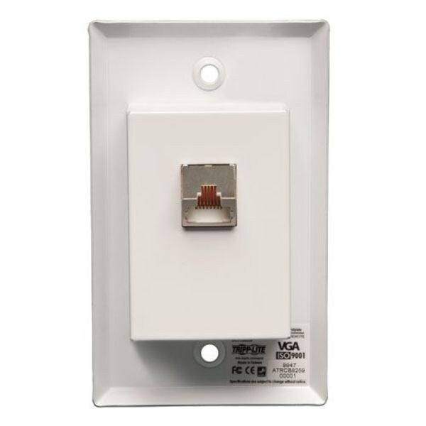 Display Extender Recvr, VGA, 3.5mm, Cat5e/6