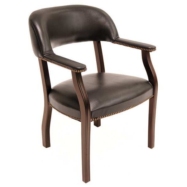 BlackTraditional, 24W25L31H, Fixed, Wood, Metal, VinylSeat, Ivy LeagueSeries