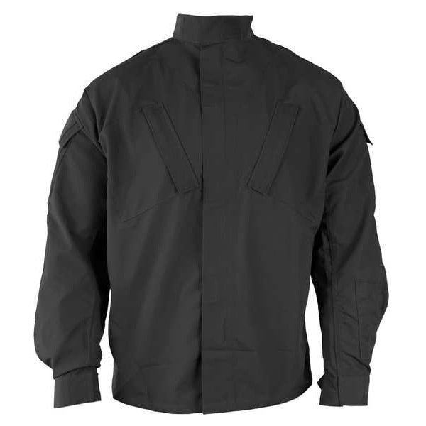 Black Polyester/Cotton Military Coat size XL