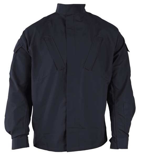 Blue Polyester/Cotton Military Coat size XS