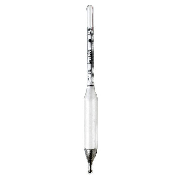 Specific Gravity Plain Form Hydrometer, Range: 1.000/1.220