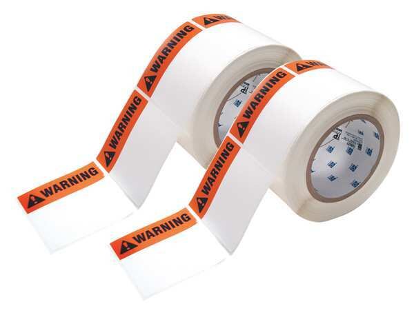 Arc Flash Label, 500 Labels, Poly., PK2