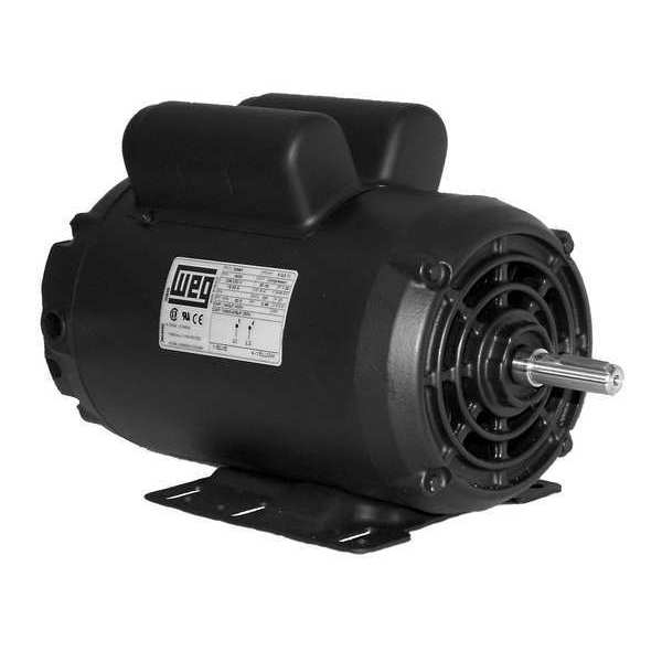 Air Compr Mtr, 5 HP, 1745rpm, 208-230V, 184T