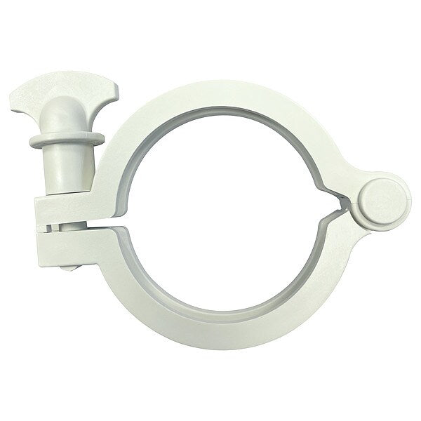 Hinge Clamp, Nylon, 2-1/2 In Pipe