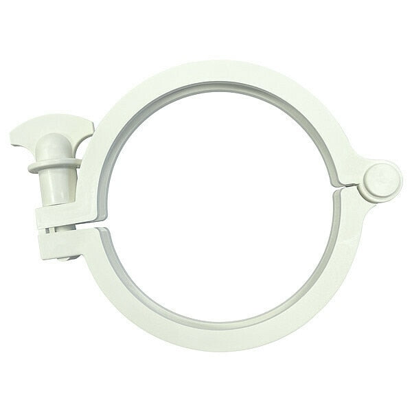 Hinge Clamp, Nylon, 4 In Pipe