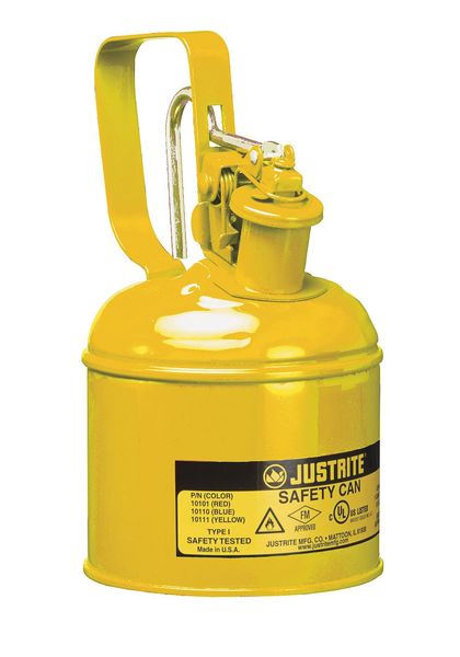 1 qt. Yellow Steel Type I Safety Can for Diesel