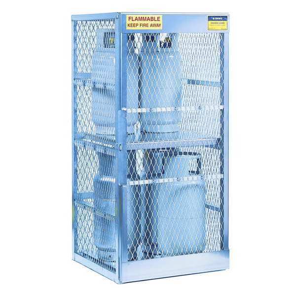 Gas Cylinder Cabinet, 30x65, Capacity 8