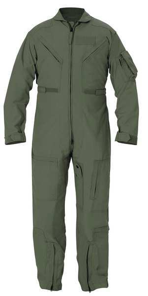Coverall, Chest 33 to 34In., Freedom Green