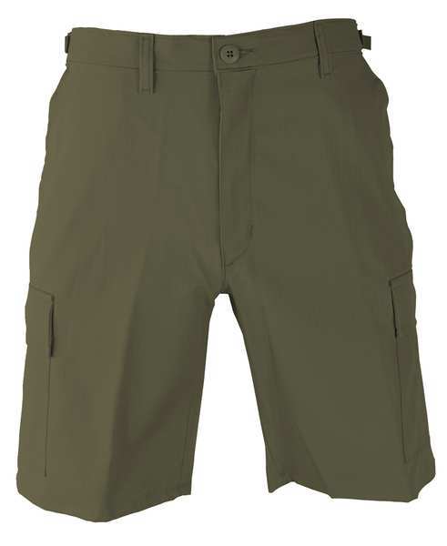 Mens Tactical Shorts, Olive, Size L
